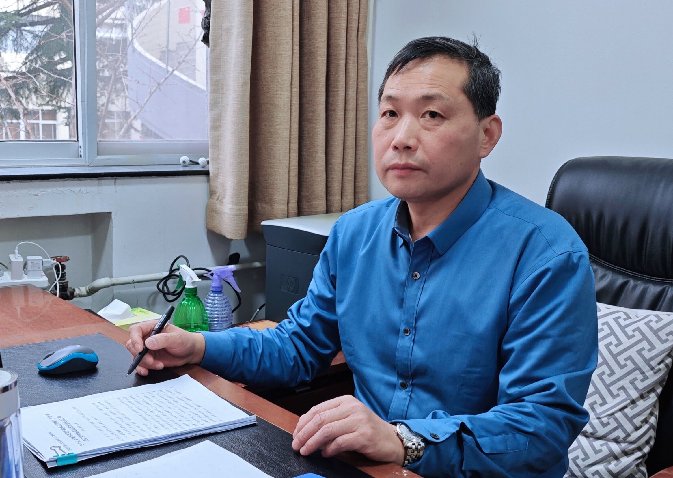 区综合行政执法局党组书记、局长、三级高级主办赵富军访谈：锚定